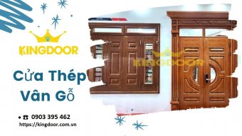 Cửa Thép Vân Gỗ